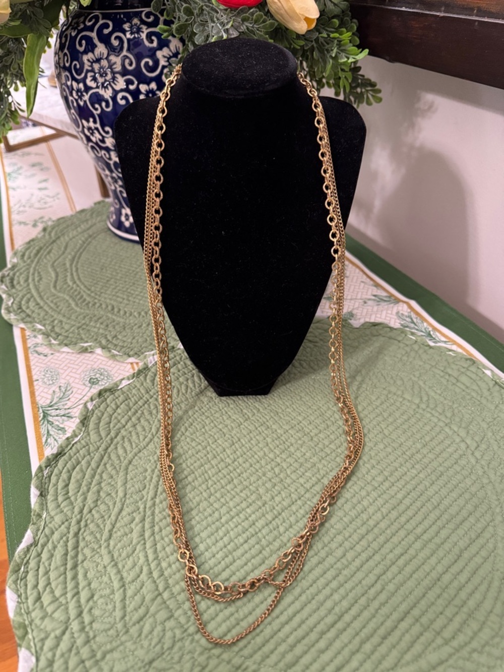 Multi-Color Beaded Statement Necklace Set - Women Jewelry - Picture 9 of 11